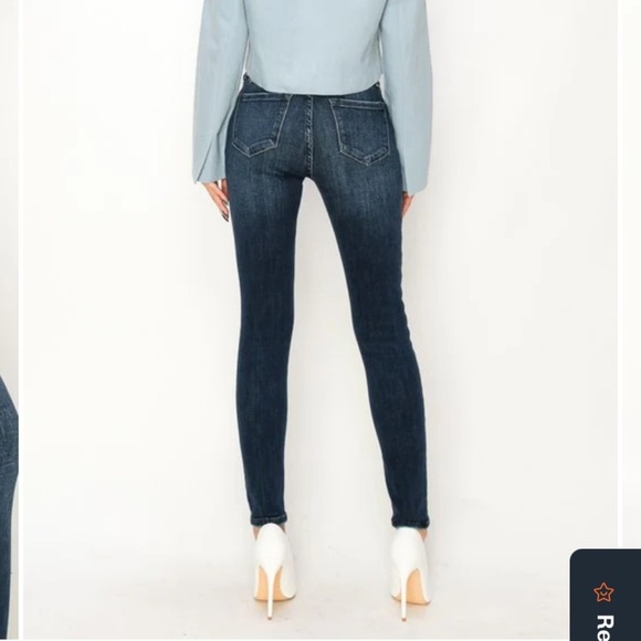 Artemis Vintage Chloe Crystal Embellished High Rise Skinny Jeans Women’s 28 NWOT - Picture 16 of 16